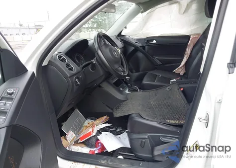 2014 Volkswagen Tiguan Se from USA, damaged, VIN WVGAV3AX7EW507514